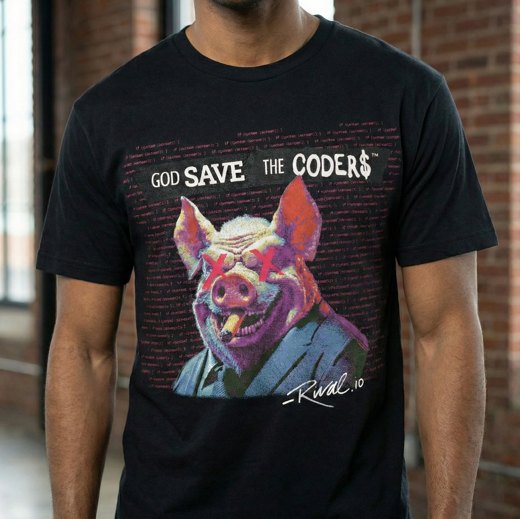 Edit Code Zero Tee - Pig [PRE-ORDER]