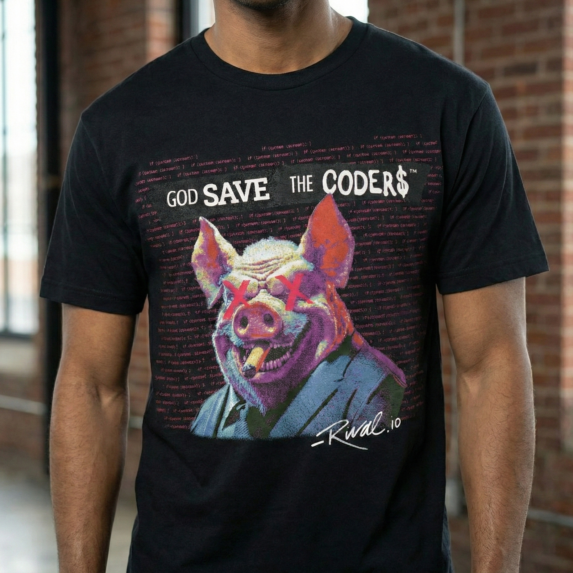 Edit Code Zero Tee - Pig [PRE-ORDER]