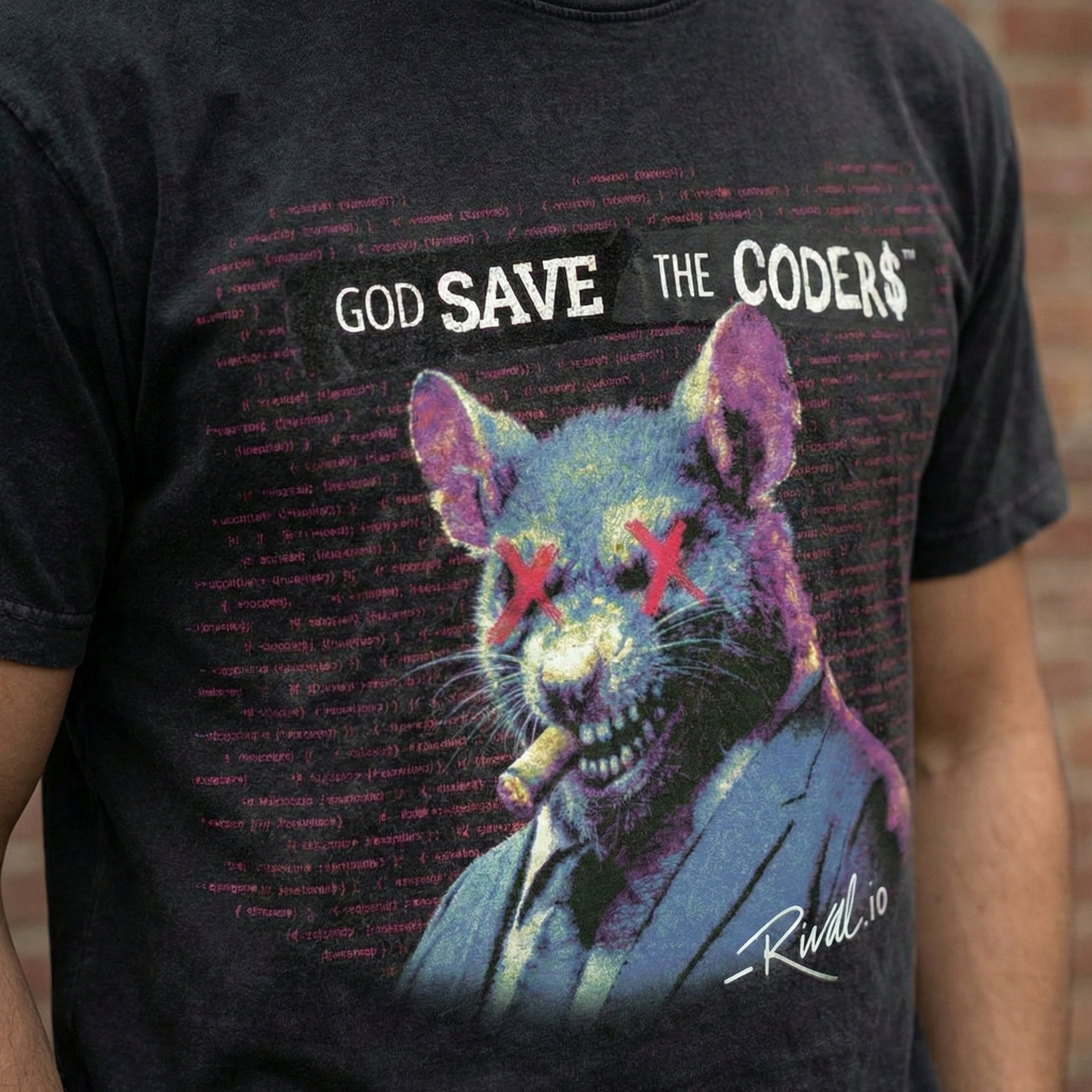 Edit Code Zero Tee - Rat [PRE-ORDER]