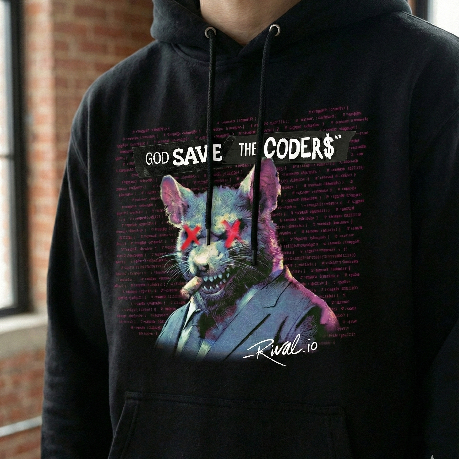 The Rebellion Hoodie - Rat [PRE-ORDER]